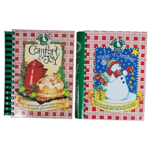 Gooseberry Patch Christmas Cookbooks Lot of 6 Hardcover Harvest Cookies NEW - Picture 2 of 10